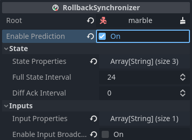 Node configuration